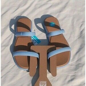 REEF Women's Water Willow Marina Dusty Blue Size 7 Medium Width brand NEW